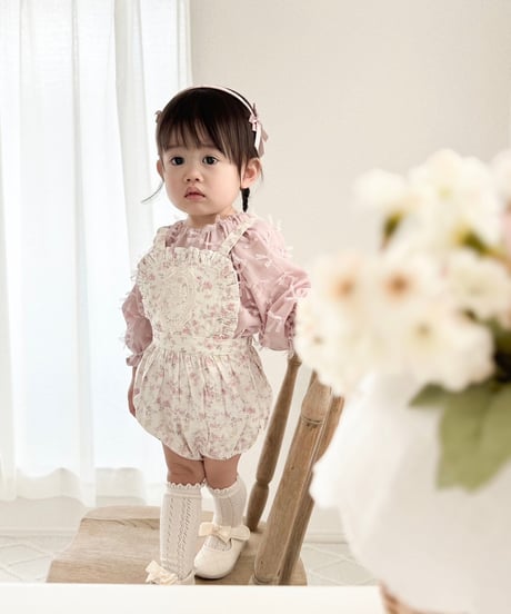 即納antique apron salopette