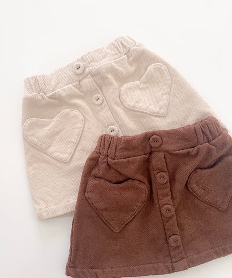 即納 nunubiel Heart skirt