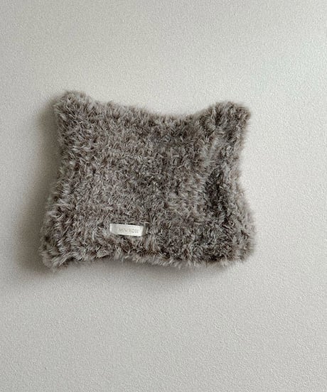 即納minirobe Buckle cat beanie