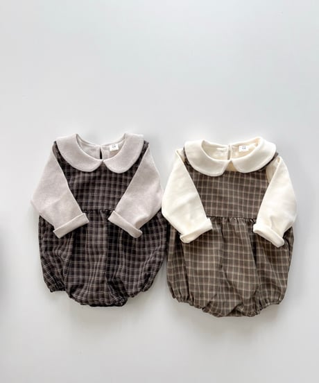 即納mimi market Check Melbang suit