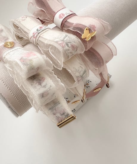 即納veil ribbon hair band