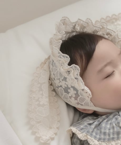 即納 rabbit lace hair band