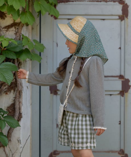 予約 OREN Soleil Scarf Straw Hat