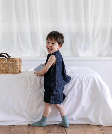 即納Daily denim set