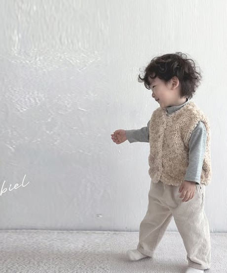 即納 nunubiel Fur vest