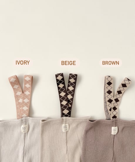 即納 Coco suspender leggings