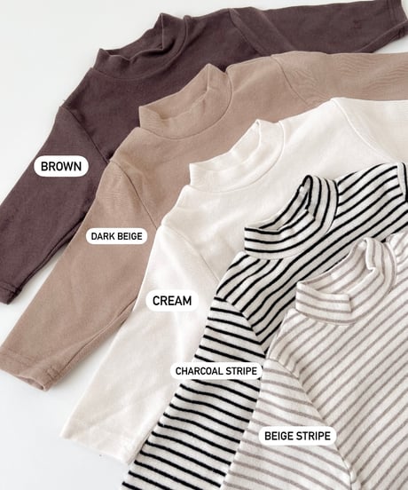 即納bottle neck tee