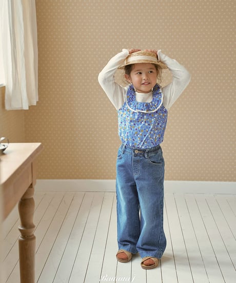 即納 banana.j Signature denim pants