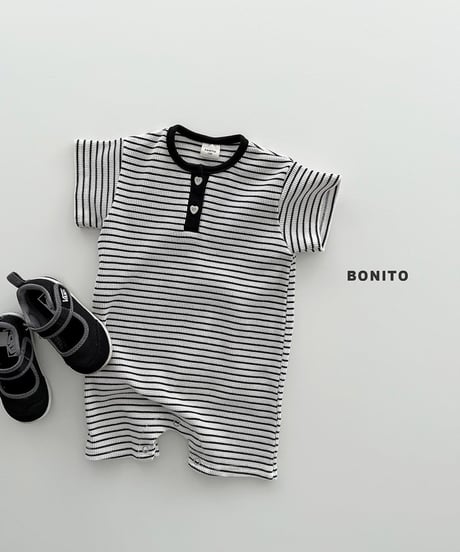 即納 bonito Baby Summer waffle ST single suit
