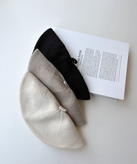 即納aosta knit béret