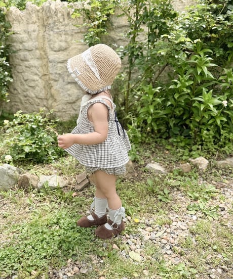 即納OREN  Petite ribbon half socks