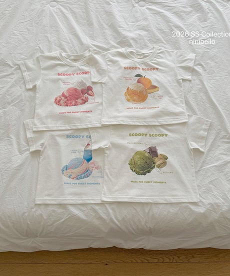 予約ninibello Scoop Scoop Tee