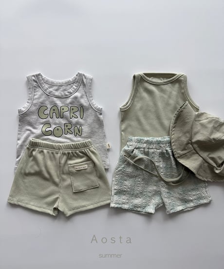即納 aosta Everyday sleeveless tee