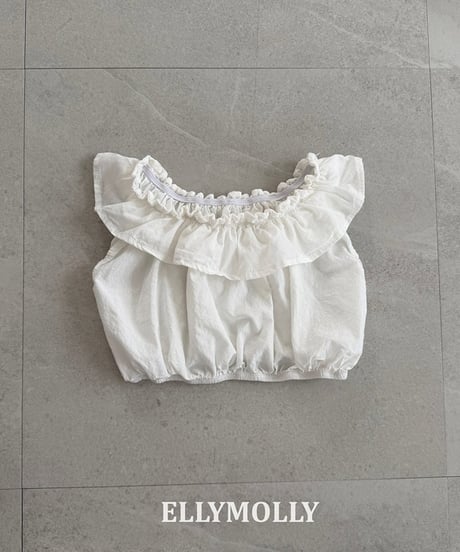 予約Elly Molly Blanche blouse