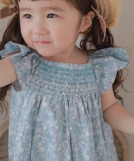 即納Daisy Smock Dress