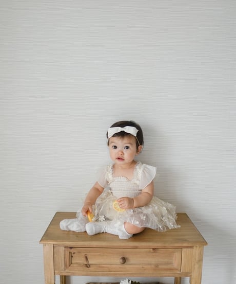 即納Blossom Fairy Tulle Romper Dress