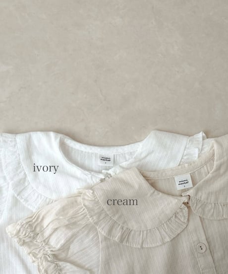 即納 mimi market Bella collar blouse
