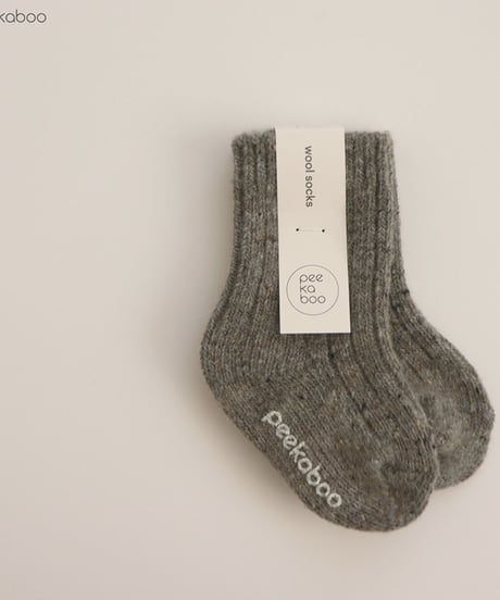 即納wool socks set