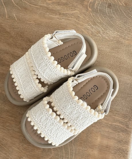 一部即納fringe sandal