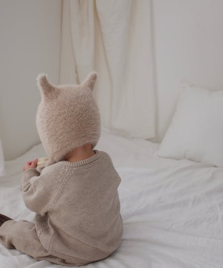 即納nekoneko knit bonnet