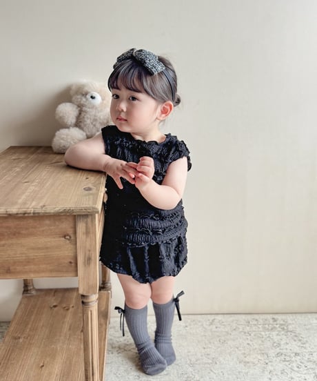 即納 bebe nine Lulu Bloomer Set
