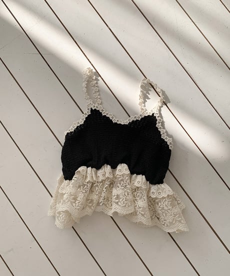 即納 bebeholic Pom Pom Bustier