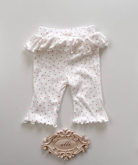 即納aosta kiki frill pants