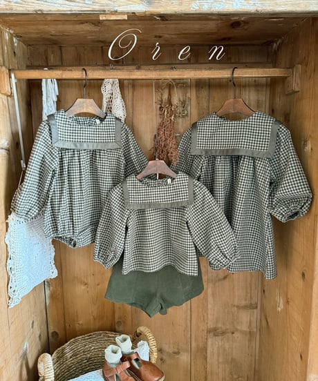 即納 OREN Bobo check suit