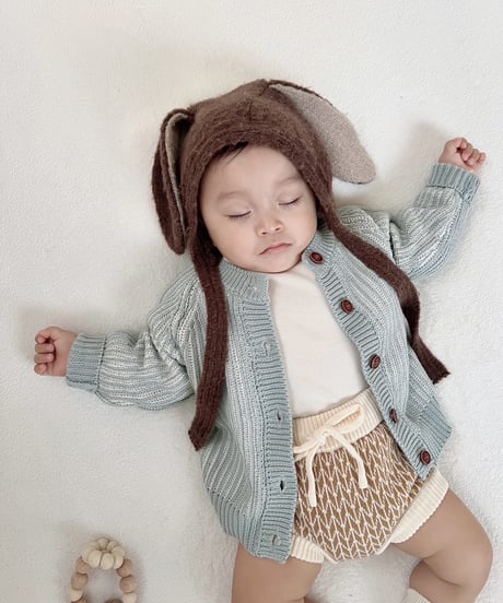 babyチョコレートカーディガン 刺繍入りニットカーディガン - チョコレート | ZARA Japan / 日本