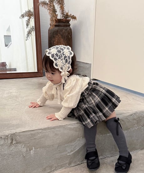 即納 ribbon lib high socks