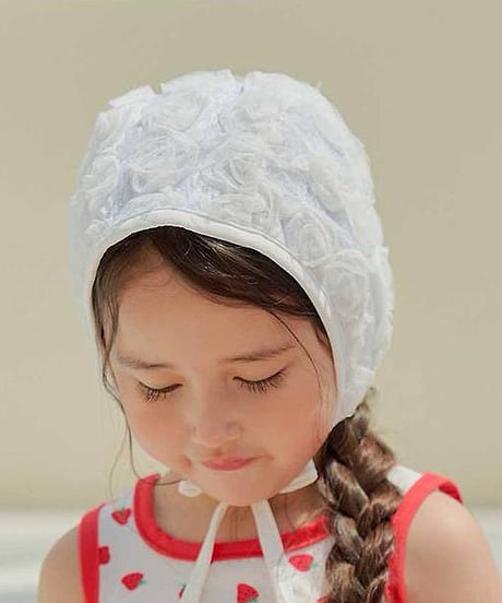 予約 melikey Rose Lace Swim Cap