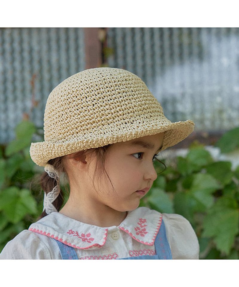 予約 OREN Rosiel Round Straw Hat | alli.