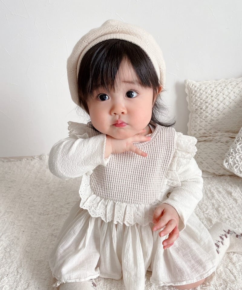 即納peekaboo thermal ribbon bib | alli.