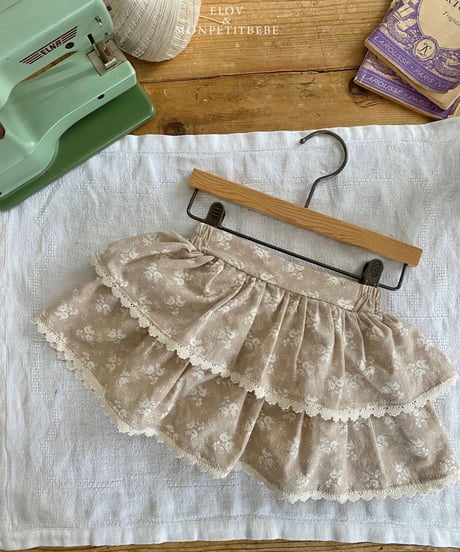 即納 mon petit bebe Olivia skirt