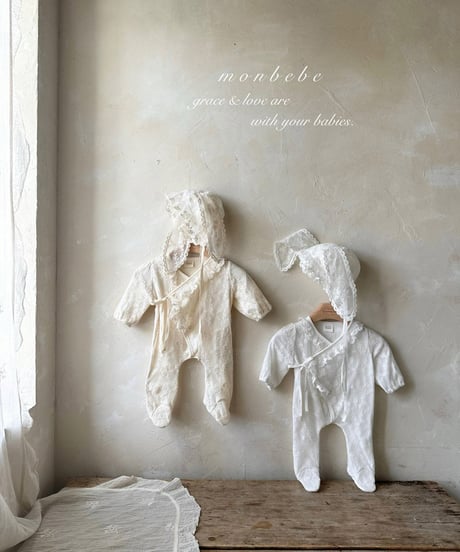 即納 monbebe Lace Cosage Suit