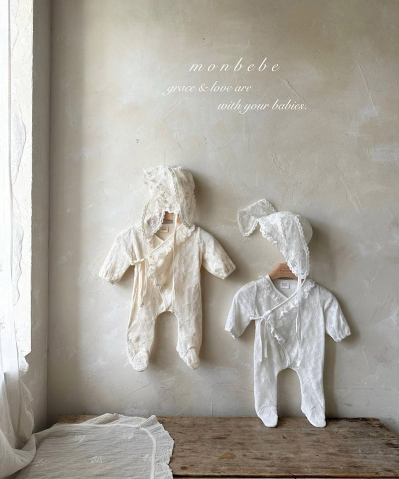即納 monbebe Lace Cosage Suit | alli.