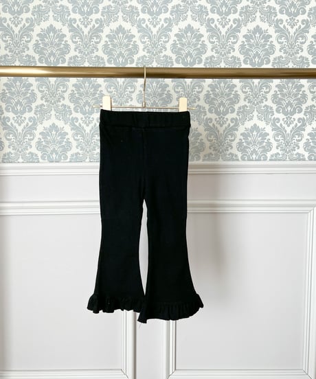 即納90-140cm lib frill flare pants