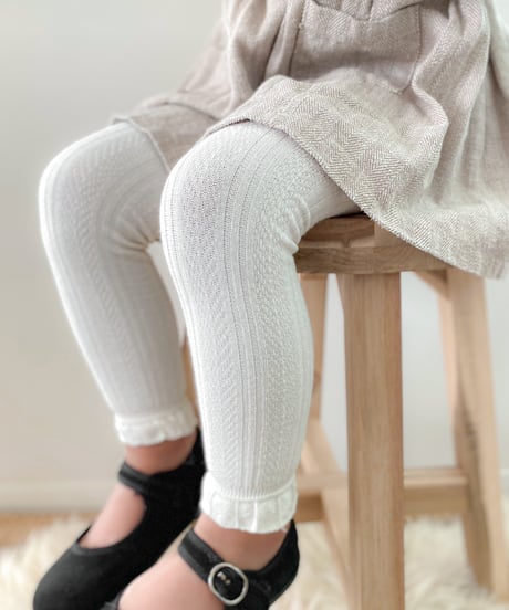 即納frill leggings