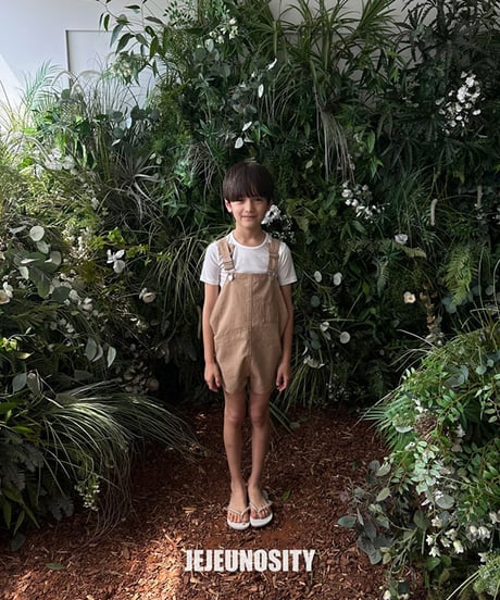 即納jeje short  salopette