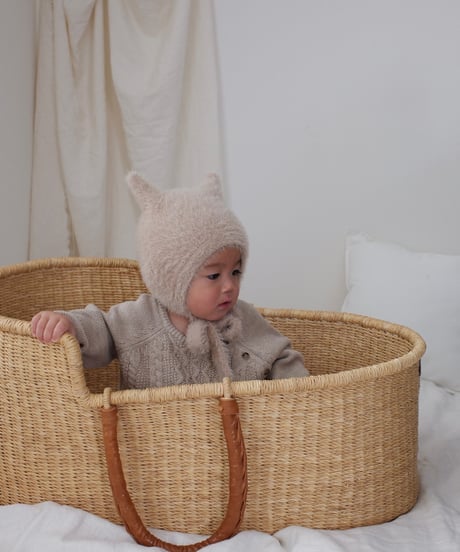 即納nekoneko knit bonnet