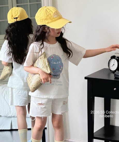 予約ninibello Most denim pants