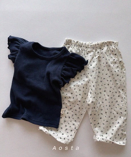 一部即納 aosta Angel frill tee