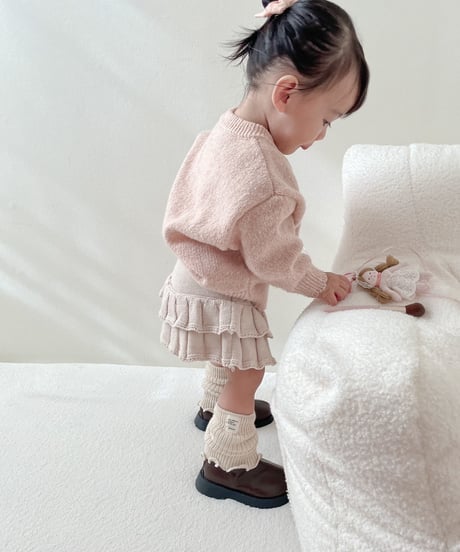 即納knit skirt