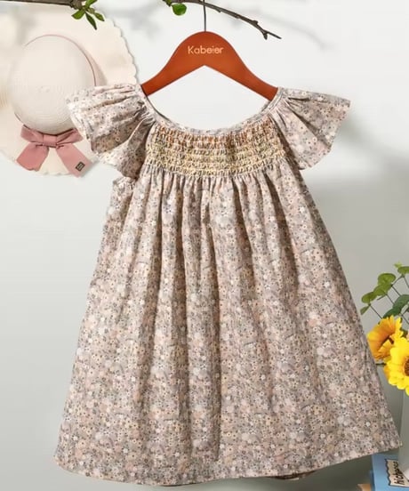 即納Daisy Smock Dress