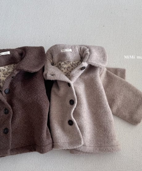 即納mimi wool coat