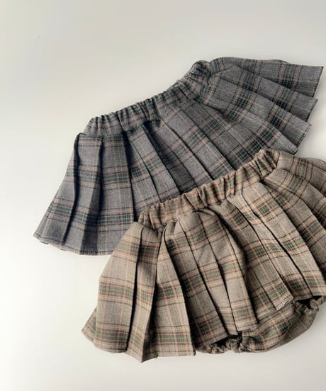 即納 pleats skirt bloomers