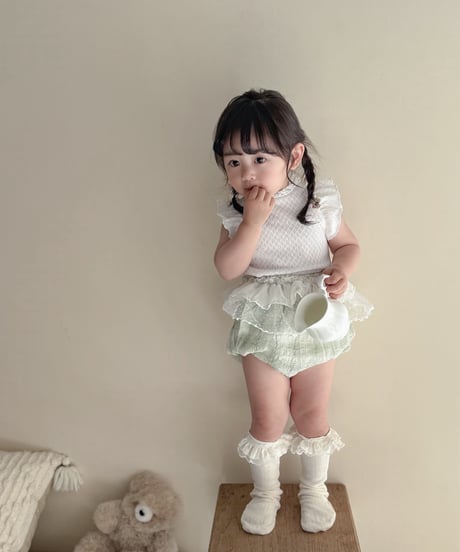 即納 bebeholic Sugar Frill Tee