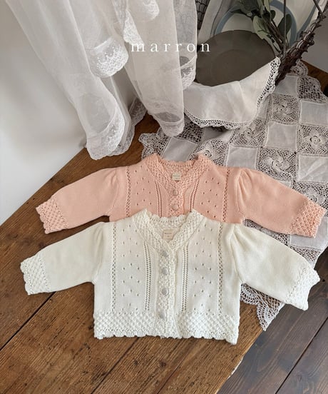 【新品、定価以下】Alound City Box Cardigan AMBIDEX Store △コットンリネン数字刺繍 クルーネック