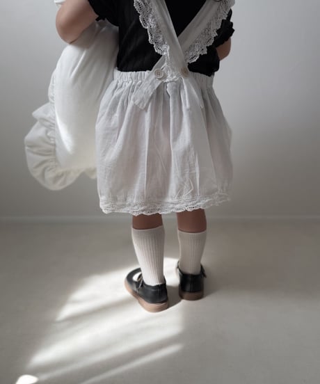 即納mimi market Pleated Collar Tee