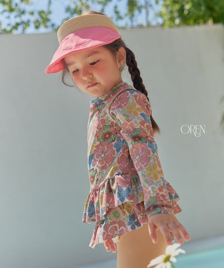 予約 OREN Solea Fleur Rash Guard